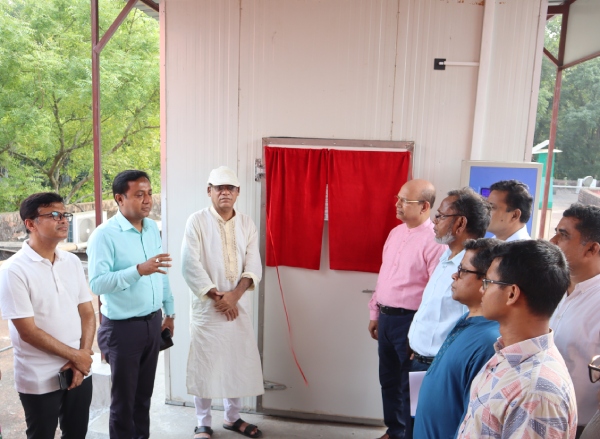 বাকৃবির নিজস্ব ডিজাইনের কোল্ড স্টোরেজ উদ্বোধন